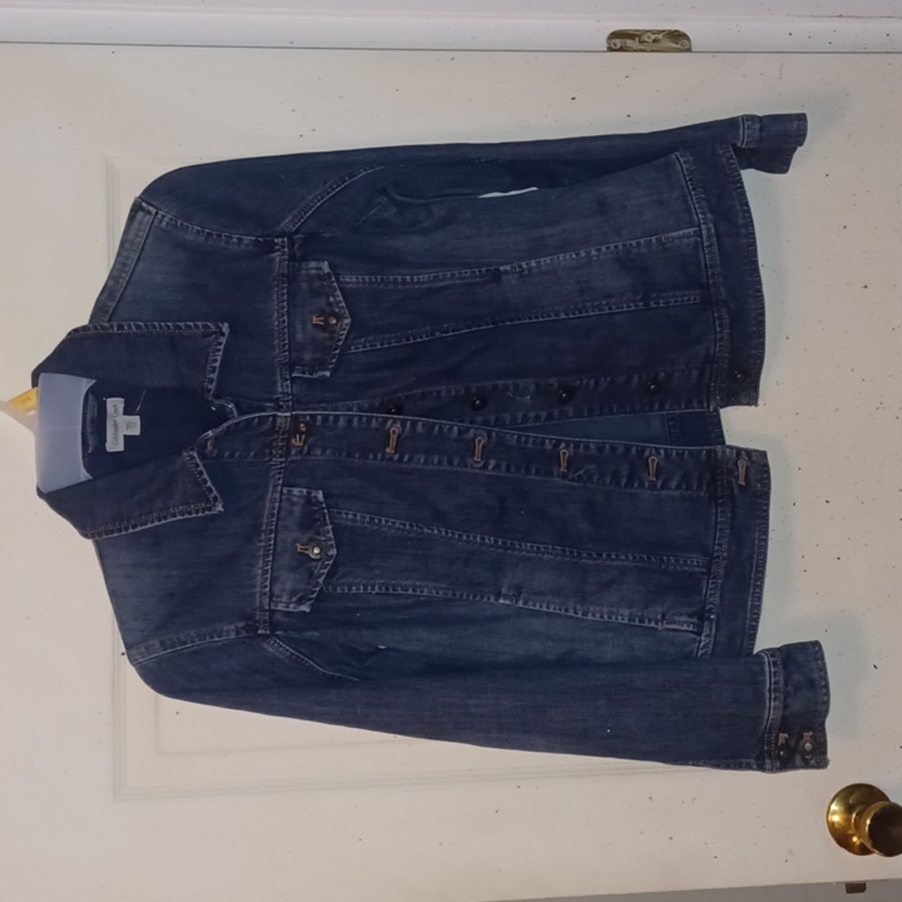 Coldwater Creek jean jacket size 12 like new